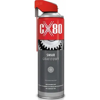 Průmyslové lepidlo CX80 grafitové mazivo Duo-Spray - 500 ml