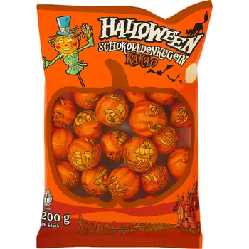 Čokoláda Halloween čokoládové kuličky s kakaem 200 g