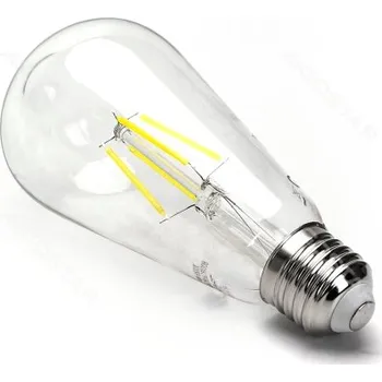 Žárovka LED žárovka Filament E27 4W studená bílá 198916 -24h