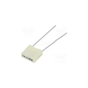 Elektronická součástka Kondenzátor polyesterový 1nF 63VAC 100VDC Rozteč 5mm ±5%