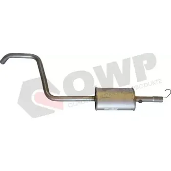 Tlumič výfuku QWP Střední tlumič výfuku QWP WEX9593