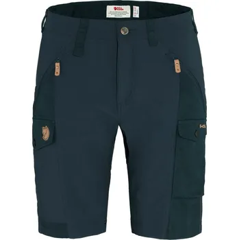 Dámské kraťasy kraťasy dámské FJÄLLRÄVEN Nikka Shorts Curved W Dark Navy - 40