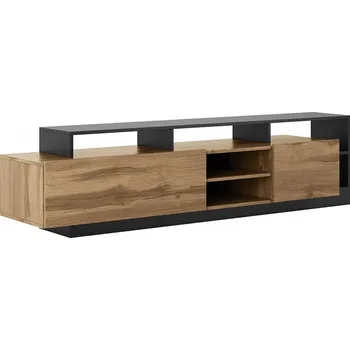 Televizní stolek SMARA skříňka pod TV, apaláčský dub/antracit