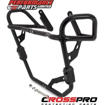 Rám pro motocykl Hliníkové padací rámy Crosspro pro Yamaha XTZ660 Tenere / 08-15 - barva černá