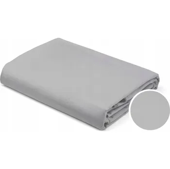 Prostěradlo Prostěradlo 120x200 SATÉN s gumou světle šedé