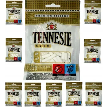 Cigaretové filtry TENNESIE SLIM 120 ks x 10 balení