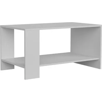 Konferenční stolek MIREK - konferenční stolek obdélník, lamino bílá (MIRA 90 = 1 BALÍK )(UG) (K150-E)NOVINKA