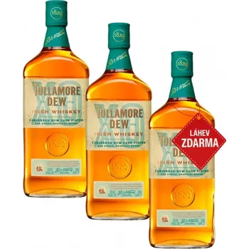 Rum Akce 2+1: 2x Tullamore D.E.W. XO Rum Cask + Tullamore D.E.W. XO Rum Cask 0,7 L 43% ZDARMA