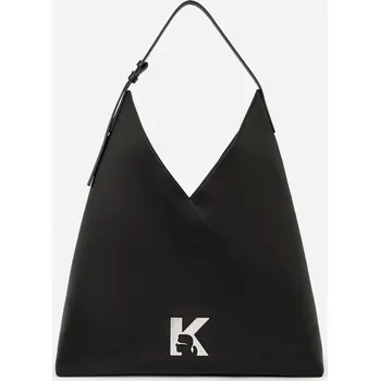 Kabelka KABELKA KARL LAGERFELD JEANS KLJ GEO LEATHER TOTE BLACK