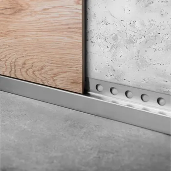 soklová lišta Rea Rea, soklová přední lišta 130cm, ocelová, REA-K4300