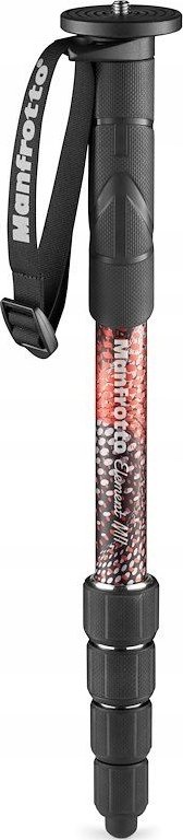 Comparer les prix : Monopode Manfrotto Element MII MMELMIIA5RD Rouge, à