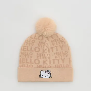 Čepice Reserved - Čepice Hello Kitty s viskózou - pastelově růžová - 500GP-03X - 500GP-03X-3Y5