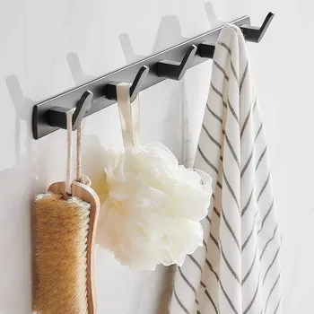 Věšák Šatní ramínko nerezová ocel BOTC černý