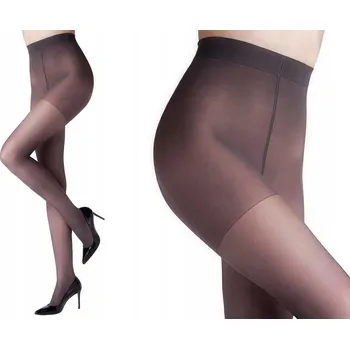 Podprsenka MARILYN Punčocháče proti křečovým žilám zeštíhlující RELAX 50 DEN šedé GRIGIO 3M