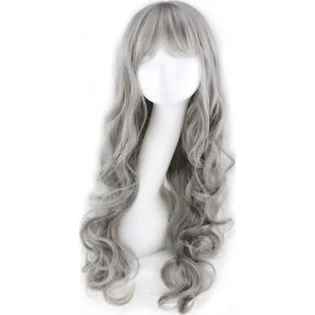 Karnevalová paruka Korbi paruka dlouhé vlasy světlá blond kudrnaté