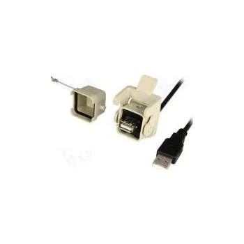 Elektrická zásuvka Kabel-adaptér USB A zásuvka,USB A vidlice 1310 V USB 2.0