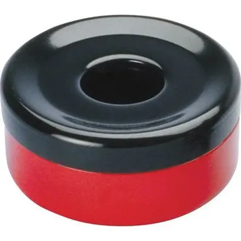 Venkovní odpadkový koš Popelník stolní průměr 150 mm červ./černý