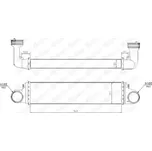 QWP Chladič vzduchu intercooler QWP WIC112