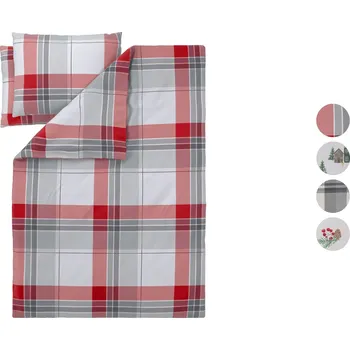 Povlečení LIVARNO® Ložní povlečení z jemného flanelu, 220 x 240 cm, 70 x 90 cm