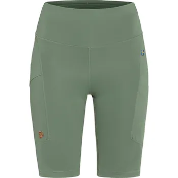 Dámské kraťasy kraťasy dámské FJÄLLRÄVEN Abisko Short Tights W Patina Green - XXS