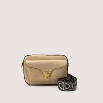 Kabelka COCCINELLE BEAT SOFT RIBB SMALL KOŽENÁ KABELKA BETULLA AW25