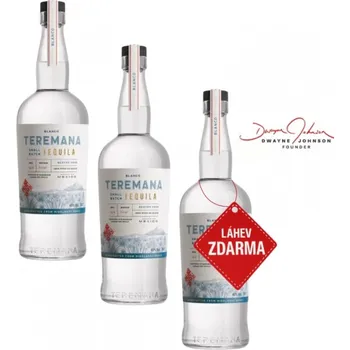 Rum Akce 2+1: 2x Teremana Blanco 0,7L + Teremana Blanco ZDARMA