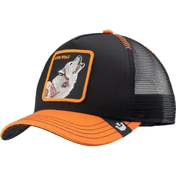 Kšiltovka kšiltovka Goorin Bros. Solo Wolf Trucker - Black one size