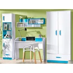 Domel Dětský pokoj Trafiko 2 bílý/šedý