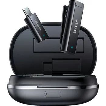 Mikrofon Usams Bezdrátový klopový mikrofon ENC 2.4G Wi