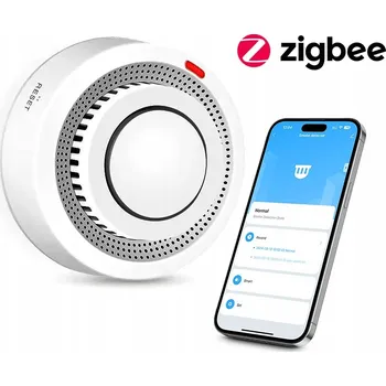 Sada domovního alarmu Hlásič kouře, hlasitý bezdrátový detektor, senzor, požární alarm ZIGBEE TUYA