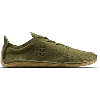 Pánské tenisky Vivobarefoot SENSUS MENS DARK OLIVE CRACKED LEATHER velikost 48 - Zelená