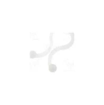 Kabelové sponky 4,2mm polyamid přírodní UL94V-2