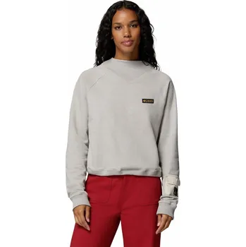 Dámská mikina Columbia High Cascades™ Crop French Terry LS W 2136421278 - dark stone XS