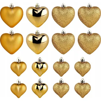 Vánoční dekorace Vánoční koule ozdob 6,5 cm 16 ks