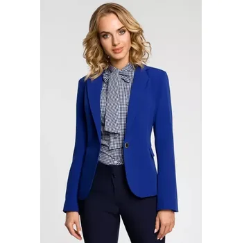 Dámské sako MOE M051 ROYAL BLUE L