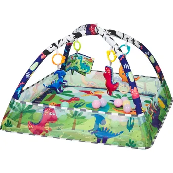 Hrací deka Hrací deka s hrazdou a míčky Dino Forest