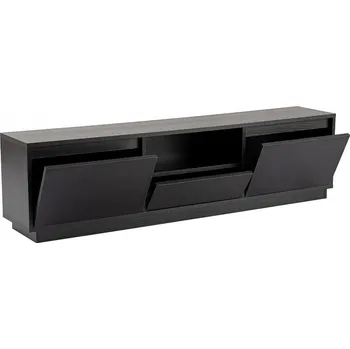Televizní stolek Vanguard stylový TV stolek, černé dřevo