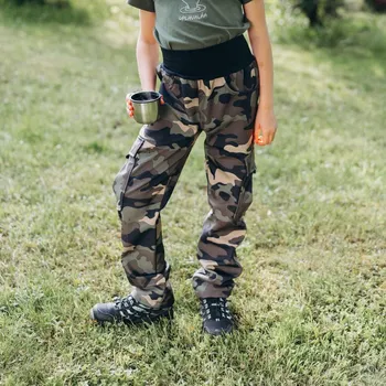 Softshell kalhoty "Bahňáky" Velikost: 98/104