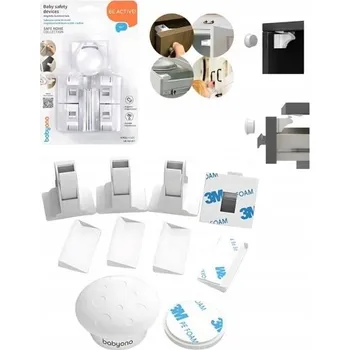 Vrták Magnetický zámek na skříňky a zásuvky 4 ks / Babyono