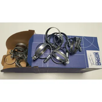 Vrták Objímka Stahovací Objímka Hadicová NORMA 30-45 mm, šířka 12 mm, 30-45/12 W1 POZINK