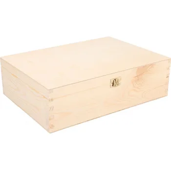 Dárková krabička Firemní dárek - Dřevěná krabička 34 x 25 x 10 cm