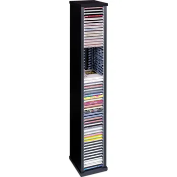 Knihovna Regál Meble Domiko 17 x 100 x 19 cm černý