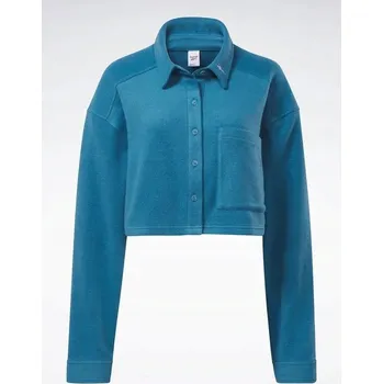 Dámská mikina Reebok dámská mikina CL WDE FLEECE LAYER bez kapuce, velikost M