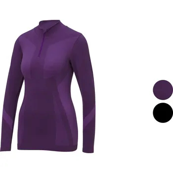 Dámské tričko CRIVIT Dámské funkční bezešvé spodní triko s dlouhými rukávy