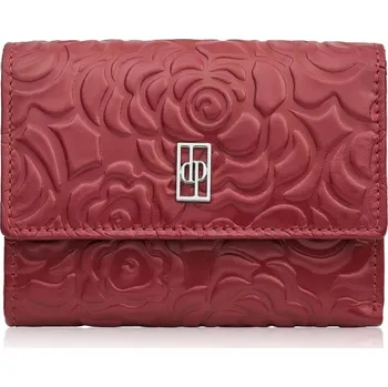 Paolo Peruzzi dámská peněženka z pravé kůže červená