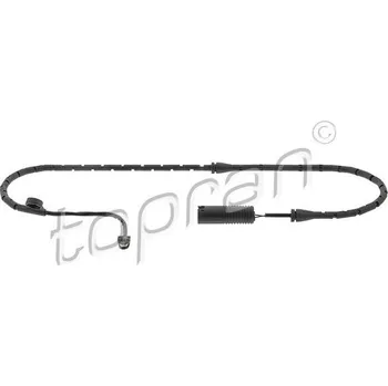 Brzdová destička Výstražný kontakt, opotřebení obložení TOPRAN 501 402