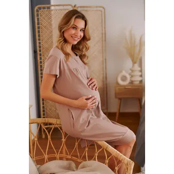 Dámská noční košile Doctor Nap noční košile béžová, velikost S