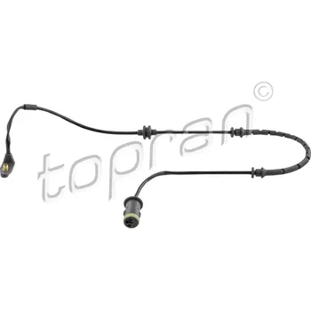 Brzdová destička Výstražný kontakt, opotřebení obložení TOPRAN 206 697