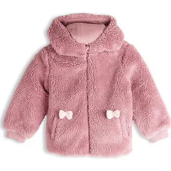 Dívčí oblečení GATE Teddy bunda s kapucí 4Y 825-0131/66