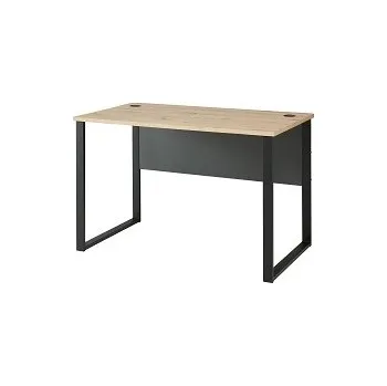 Psací stůl BENIN 70 - Psací stůl 120,lamino DUB ARTISAN/GRAFITOVÁ/KOV ČERNÁ (SZ) (BREGO70=2BALÍKY) (K150)NOVINKA
